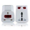 World Travel Adapter with USB Charging Port + Surge Protection