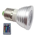 LED 4W E27 RGB light color changing bulb lamp light