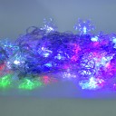 10M 60LED snow colorful LED lights for Christmas tree/ wedding /party 10M 220V with end plug