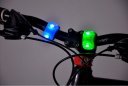 2pcs New GEL Silicone Cycling Bicycle Rubber Tail Light 2 LEDs Bike Front Rear Flash Warning Light L