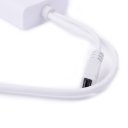 Newest micro USB to VGA audio MHL adapter cable white