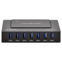 ORICO H9978-U3 Super speed USB 3.0 7 ports hub with 12V 3A adapter