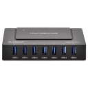 ORICO H9978-U3 Super speed USB 3.0 7 ports hub with 12V 3A adapter