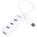 ORICO W5PH4-BK Super speed USB 3.0 Strip Shape HUB for Microsoft Surface, Ultrabooks and MacBook Air