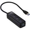 ORICO W5PH4-BK Super speed USB 3.0 Strip Shape HUB for Microsoft Surface, Ultrabooks and MacBook Air