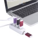ORICO W5PH4-BK Super speed USB 3.0 Strip Shape HUB for Microsoft Surface, Ultrabooks and MacBook Air