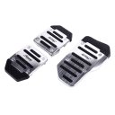 Sports Silver and black Non-Slip Pedal Universal Manual Series kit Pad Cover