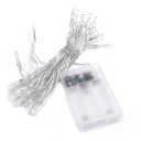 Portable romantic 4 M 40 LED String Light with 3AA batteries purple