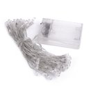Portable romantic 4 M 40 LED String Light with 3AA batteries red