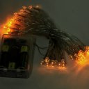 Portable romantic 4 M 40 LED String Light with 3AA batteries yellow