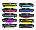 Large Size Three Pouch Waterproof Fitness Running Cycling Hiking Waist Belt Bag