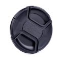 Univeral 67mm Center Pinch Snap-on Front Lens Cap for Canon DSLR Camera