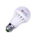 E27 5W LED bulb white ceramic(5W E27 AC110-220V,400-500LM)