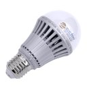5730 E27 10W silver gray aluminum classic white LED bulb(10W E27 AC200-240V,700-900LM)