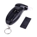Brandportable LCD Display Keychain Digital Breath Alcohol Tester with Mouthpiece