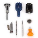 13 in 1 Watch Repair Tool Kit Zip Case Battery Opener Link Remover Screwdrivers
