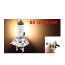 H4 Bayonet DC 12V 60-55W Warm White Halogen Car Foglight Light Bulb Lamp 2Pcs