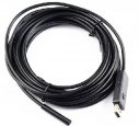 Mini 2M cable 7mm Lens Borescope USB Tube Snake Scope Inspection Camera with 6 LED ,Waterproof Endos