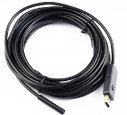 7mm Waterproof 20M USB Snake Inspection Endoscope 6ledTube Camera