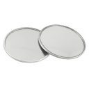 2 Pcs 2" Convex Adhesive Round Rear View Blind Spot Mirror for Car