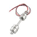 Wired Liquid Level Sensor Dual Ball Stainless Steel Float Switch