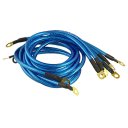 Auto Car Universal HKS Ground Grounding Wire Cable Kit Blue