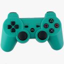 Black Dual Shock Wireless Bluetooth Game Controller for Sony PS3 Play station 3