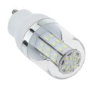 GU10 3W Pure White 48 SMD 3014 LED Corn Light Bulbs AC85-265V