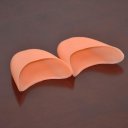 One Size Ladies Ballet Dance Pointe Shoe Pads Silicone Gel Pink Professional Top