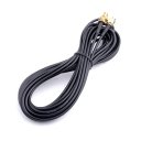 RP-SMA Male to Female Adapter Cable - Black + Golden (5m-Length)
