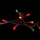 10-LED String Fairy Light Multicolor for Party Festival Decoration Still Steday 