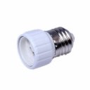 2x New E27 to GU10 LED CFL Halogen Bulb Lamp Converse Base Extend Adapter