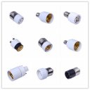 2X New E27 MR16 LED Halogen CFL Base Light Lamp Bulbs Converter Extend Adapter