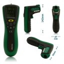 MASTECH MS6520A Non-Contact Infrared Thermometers/temperature monitoring test/infrared spear/10:1