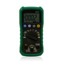 MASTECH MS8239C 4-digit Auto Range Mini Multimeter w/ TEMP & Capacitance - Black + Green