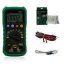 MASTECH MS8239C 4-digit Auto Range Mini Multimeter w/ TEMP & Capacitance - Black + Green