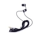 D9 earphones metal earphones in ear bass mp3