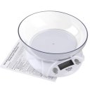 1g~7kg Digital LCD Electronic Parcel Food Weight with Bowl Kitchen Scale Weighing Scales Cooking