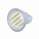 MR11 24 LED 3528 SMD Warm White DC 12V Bulb Light Lamp With Cover for Home/ Hotel