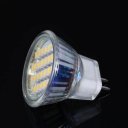 MR11 24 LED 3528 SMD Warm White DC 12V Bulb Light Lamp With Cover for Home/ Hotel