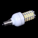 E12 120-LED 3528 SMD Decorative Corn Light Bulb Lamp Pure White 110V 220V 