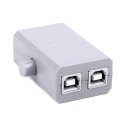 Ultra Mini USB 2.0 2-Port Sharing Manual Switch for HP/Samsung Printer
