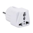 EU to UK / AU/ US Power Plug Converter Adapter with safety shutter