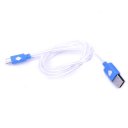 1M micro USB cable Charger 10 FT Cable Sync Charge for Samsung- white+ pink