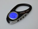 Digital Electronic Compass Thermometer Clock with backlight Outdoor Mini Clip on Travel