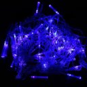 220V 8-mode 100-LED String Lamp Light 10m for Christmas Halloween Wedding Blue
