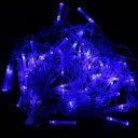 220V 8-mode 100-LED String Lamp Light 10m for Christmas Halloween Wedding Blue