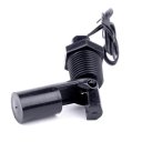 Aquarium Liquid Water Level Sensor Horizontal Floating Switch Black 3/4" PT