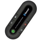 Portable Multipoint Speakerphone Handsfree Bluetooth Visor Car Kit with Charger & in Car Holder
