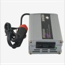 100W Car DC 12V to AC 220V Power Inverter - Silver